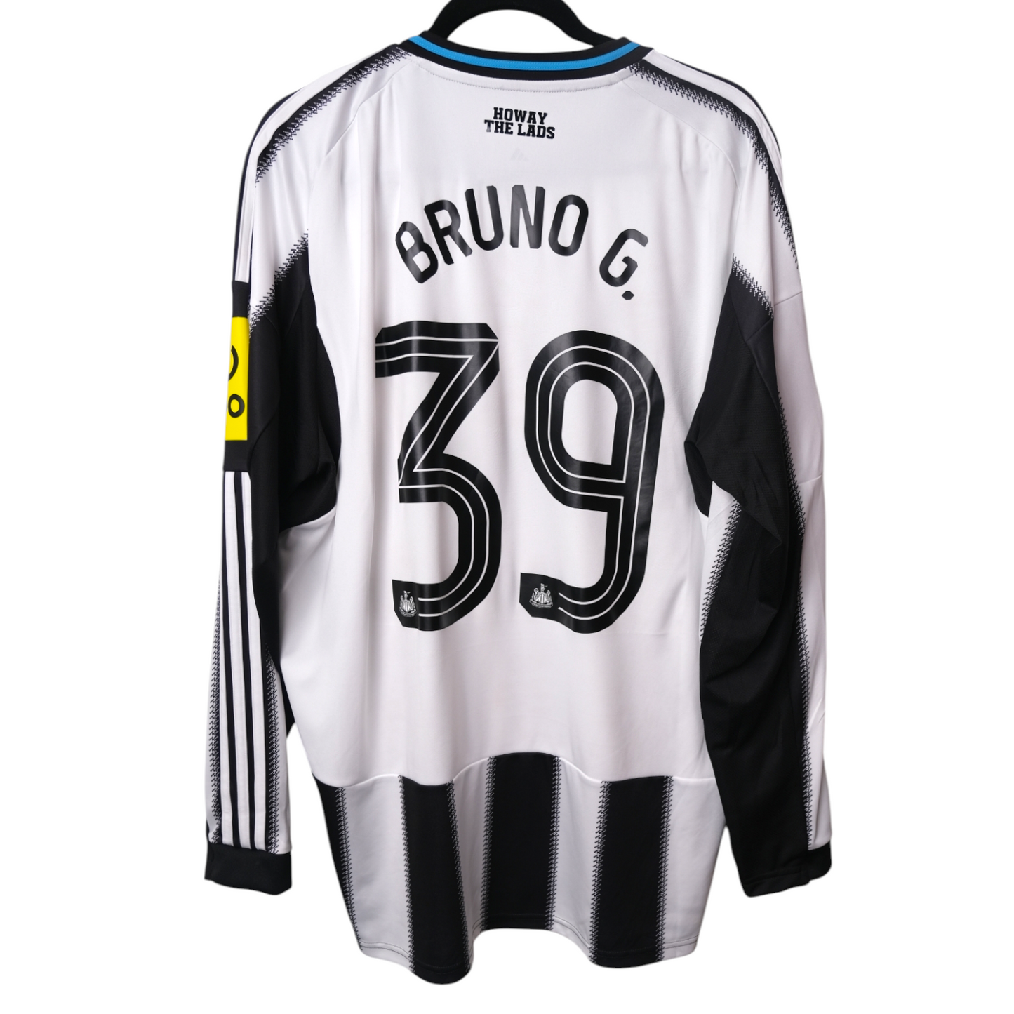Original Newcastle 2025/26 Home - Bruno Guimares #39 Size XL (Long Sleeve)
