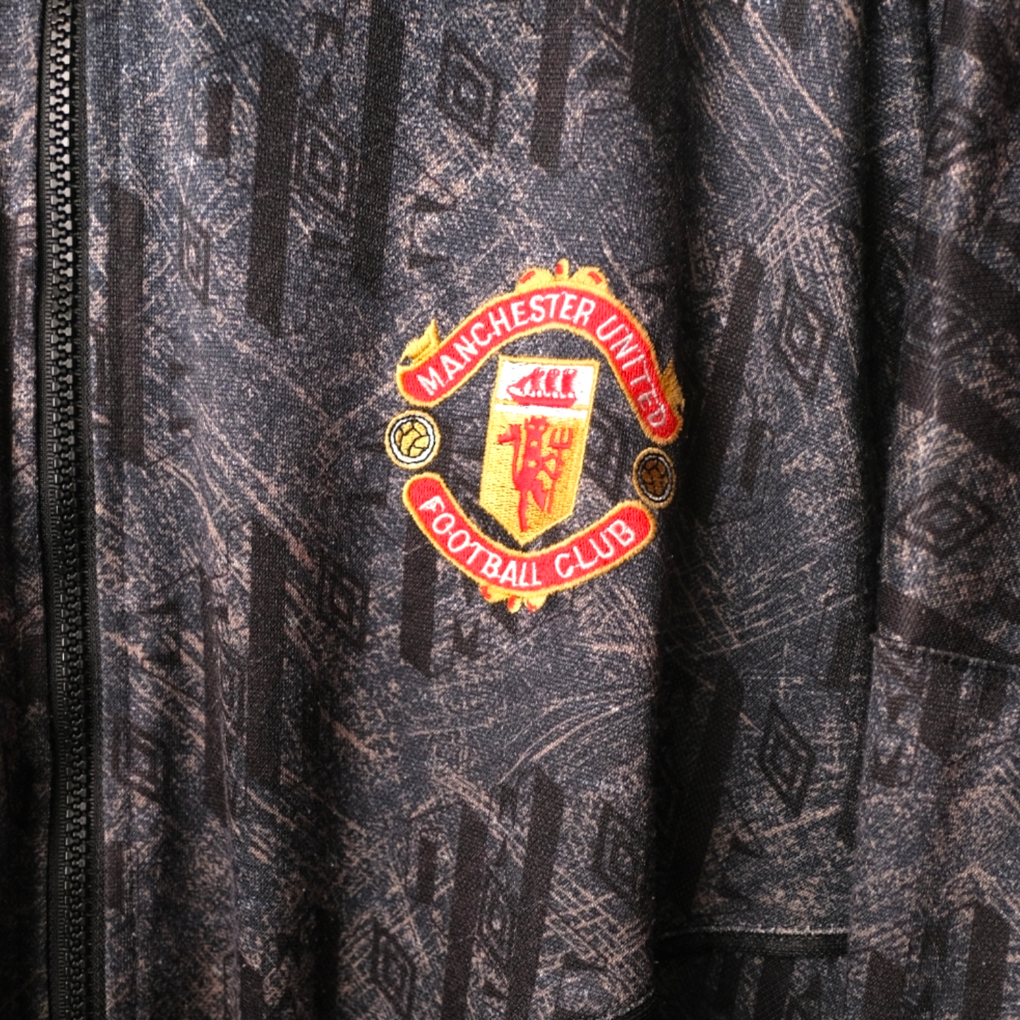 Original Manchester United 1992/93 Track Jacket - Size XL