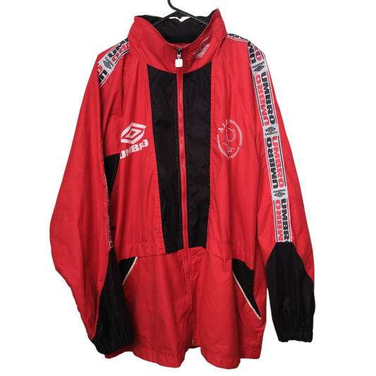 Original Ajax 1994/95 Padded Bench Coat Jacket - Size XL