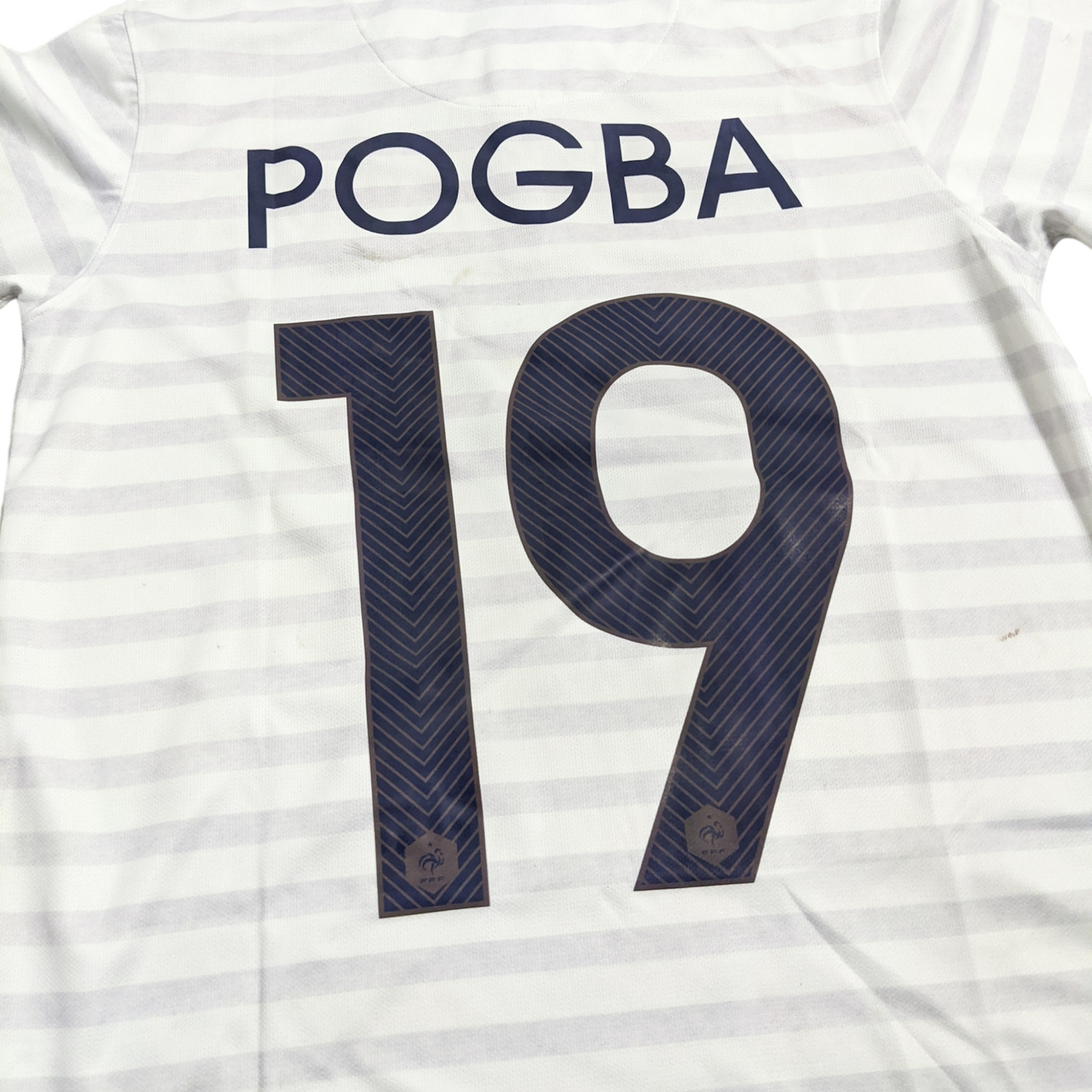 Original France 2014 Away - Pogba #19 Size M Boys