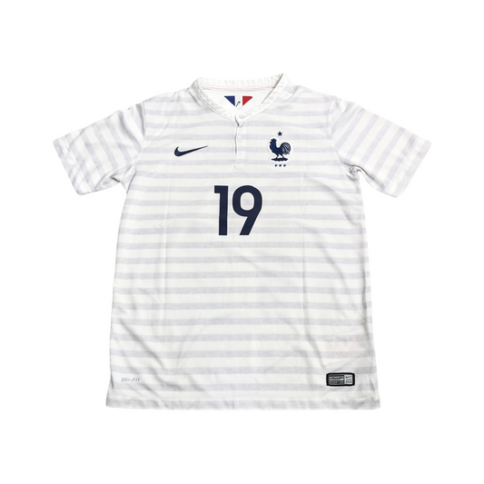 Original France 2014 Away - Pogba #19 Size M Boys