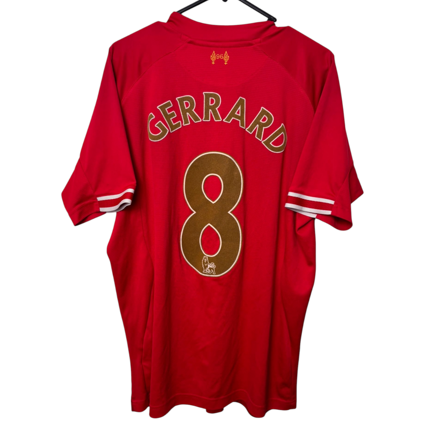 Original Liverpool 2013/14 Home - Gerrard #8 Size L
