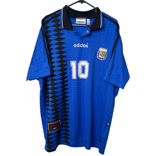 Original Argentina 1994 Away - Maradona #10 Size XL