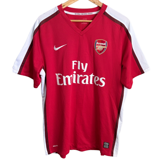 Original Arsenal 2008/10 Home - Fabregas #4 Size L