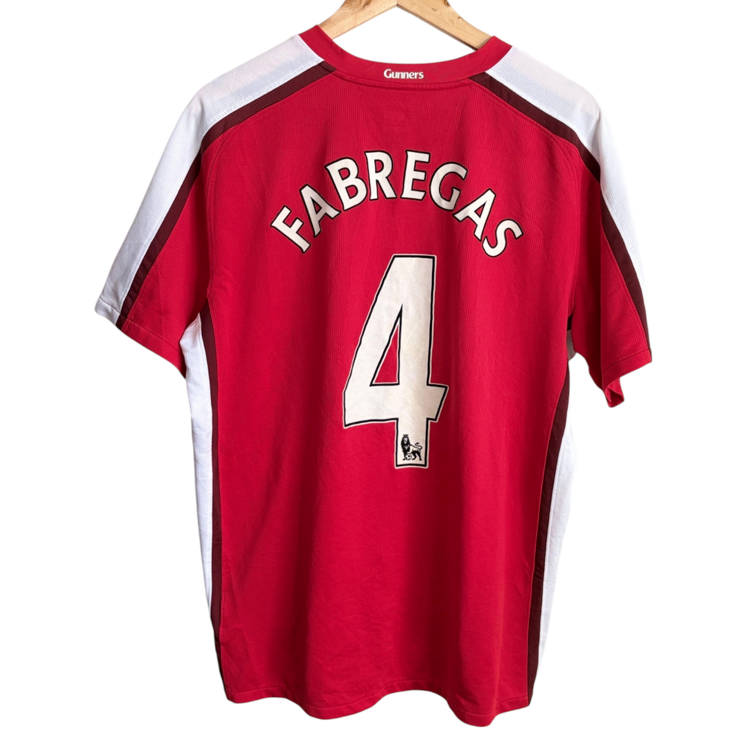 Original Arsenal 2008/10 Home - Fabregas #4 Size L