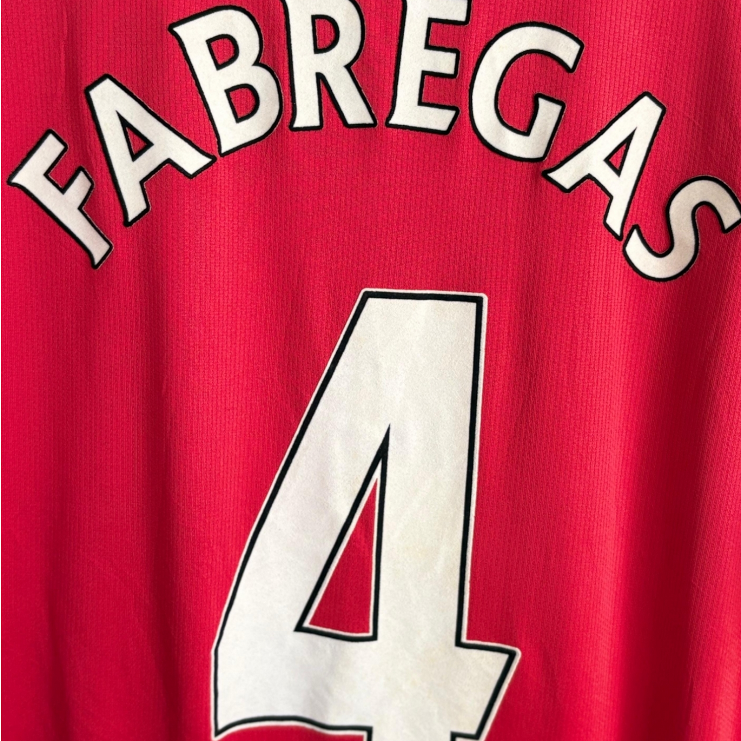 Original Arsenal 2008/10 Home - Fabregas #4 Size L