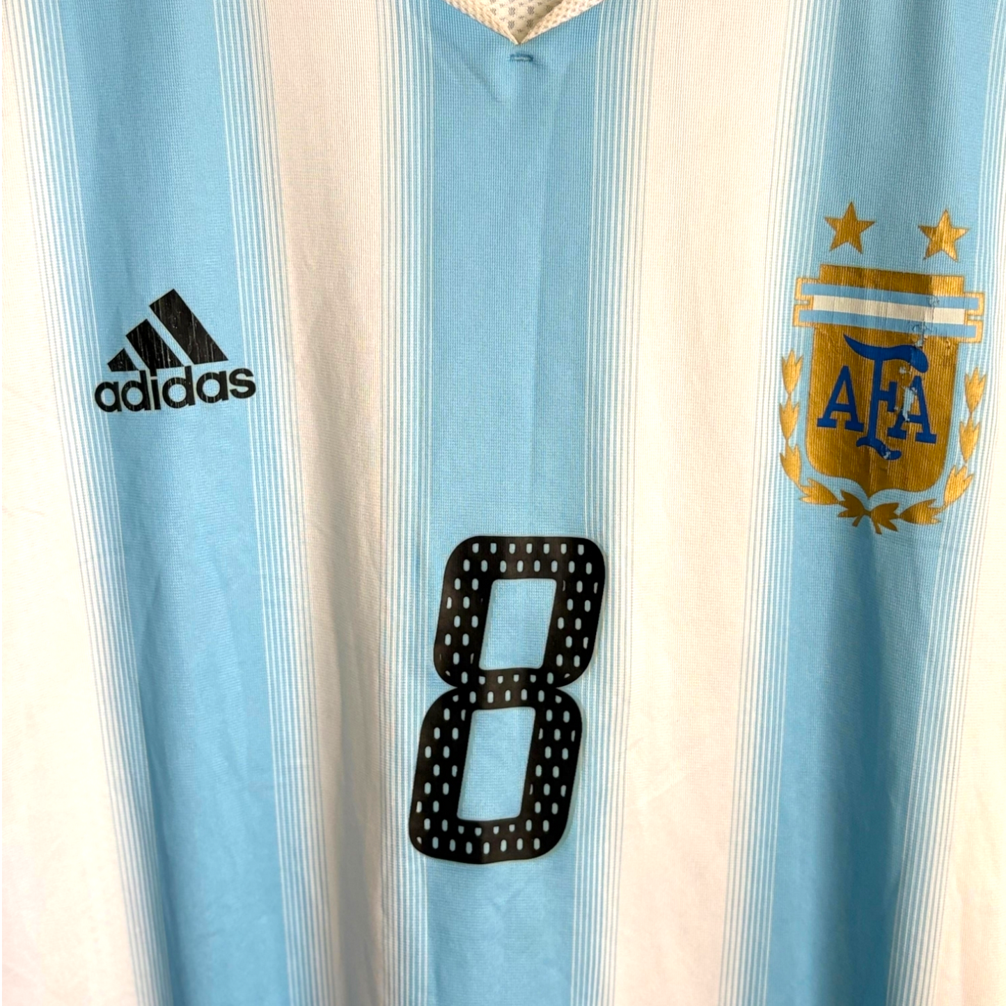 Original Argentina2004 Home - Riquelme #8 Size XXL (Player Issue)