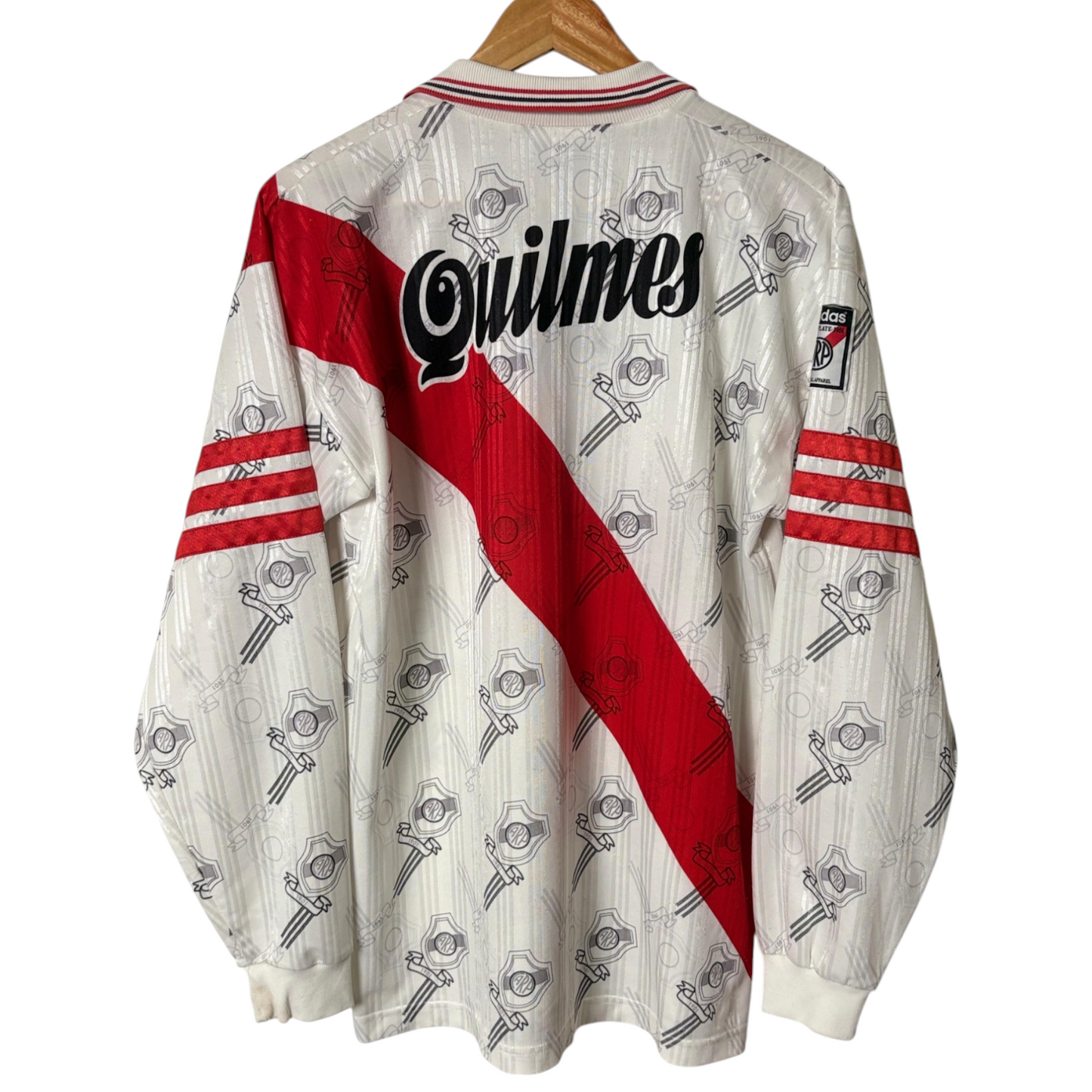 Original River Plate 1997/98 Home - Size 3 fit L (Long Sleeve)