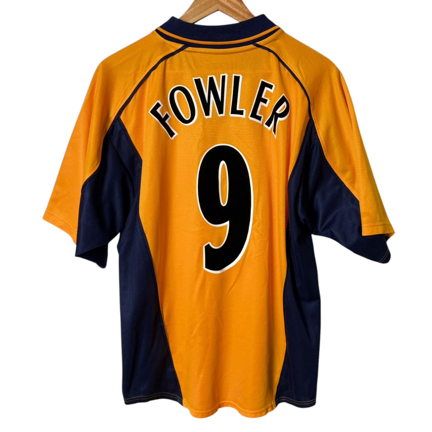Original Liverpool 2000/01 Away - Fowler #9 Size fit L