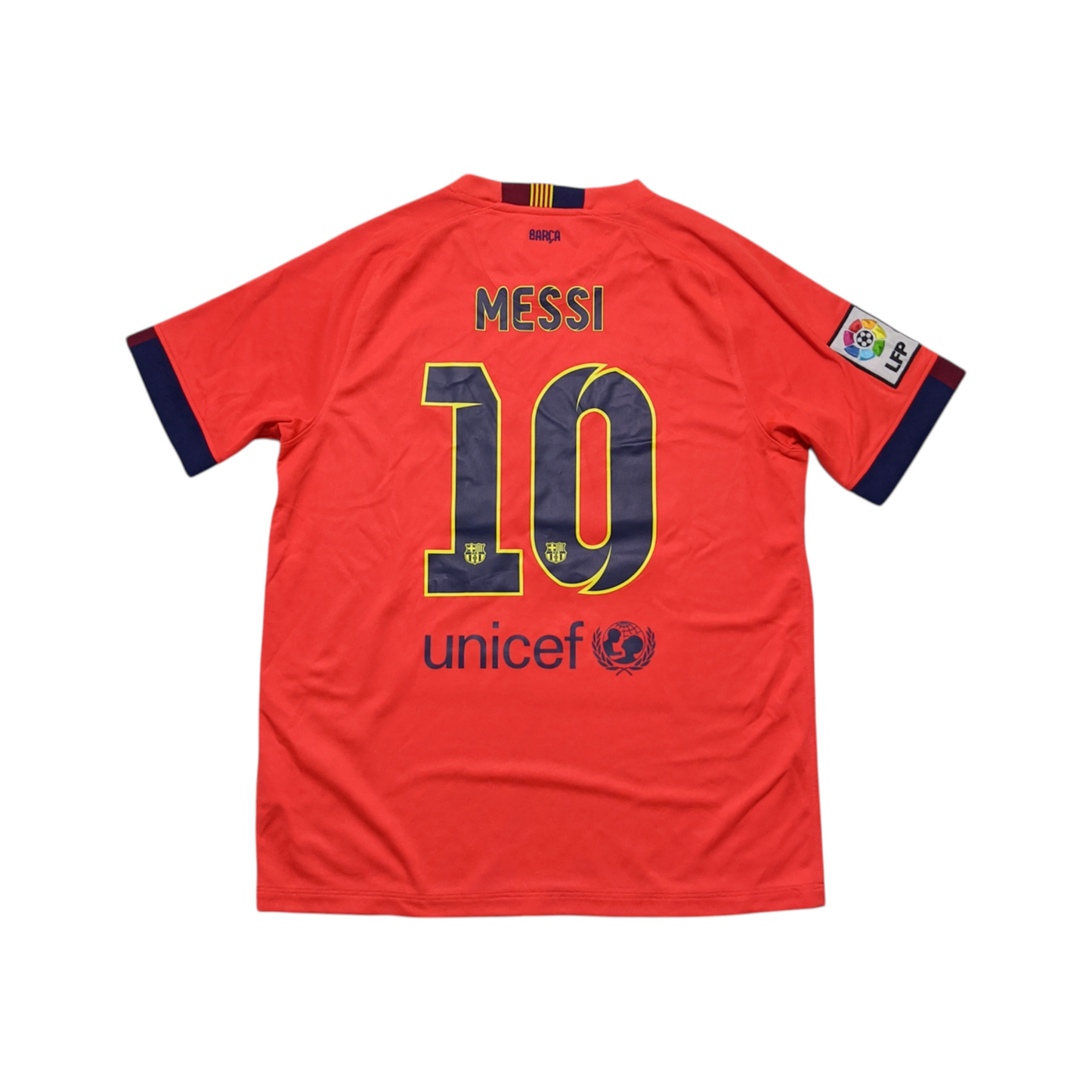Original Barcelona 2014/15 Away - Messi #10 Size XL Boys