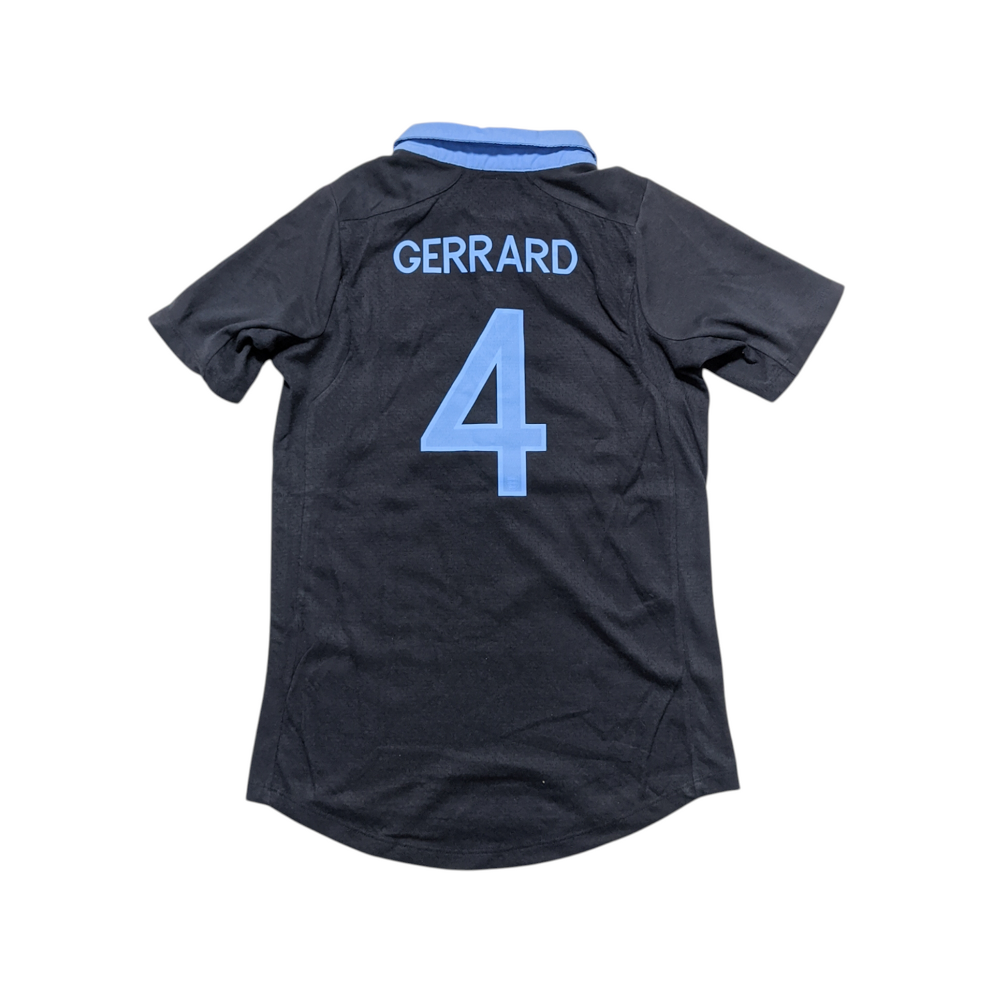Original England 2011/12 Away - Gerrard #4 Size M Boys