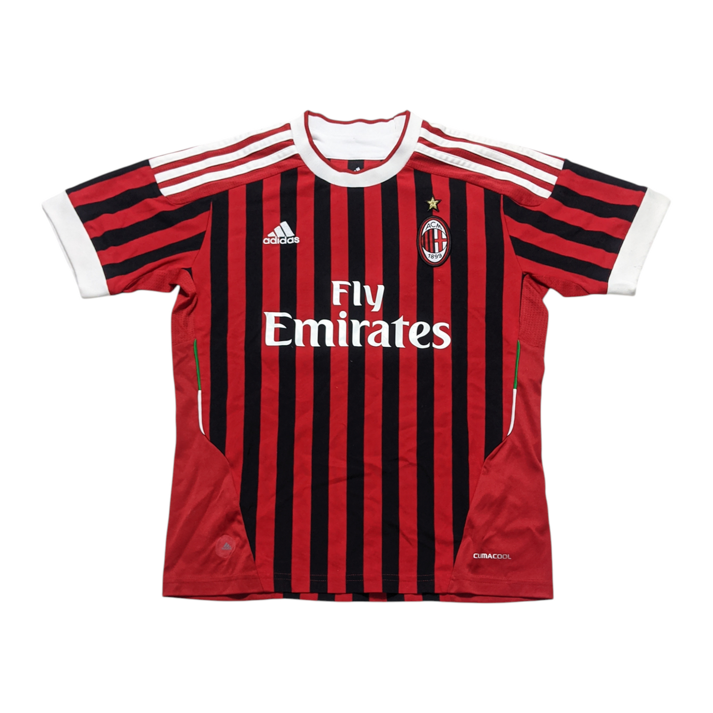 Original AC Milan 2011/12 Home - Ibrahimovic #11 Size XL Boys