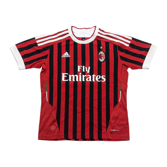 Original AC Milan 2011/12 Home - Ibrahimovic #11 Size XL Boys