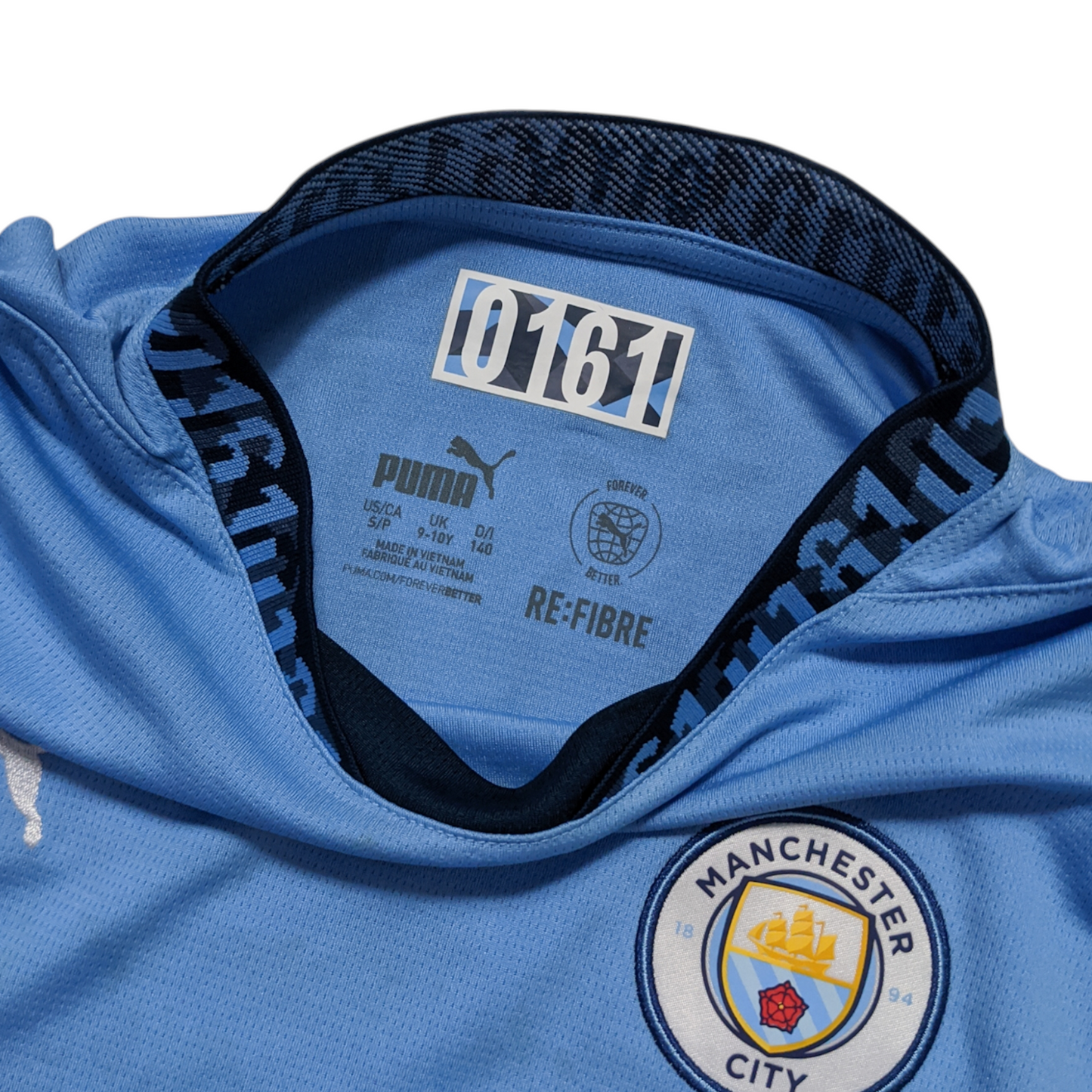 Original Manchester City 2024/25 Home - De Bruyne #17 Size S Boys
