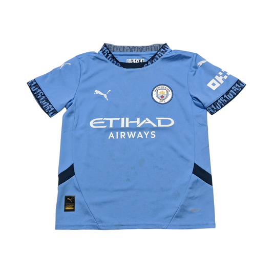 Original Manchester City 2024/25 Home - De Bruyne #17 Size S Boys
