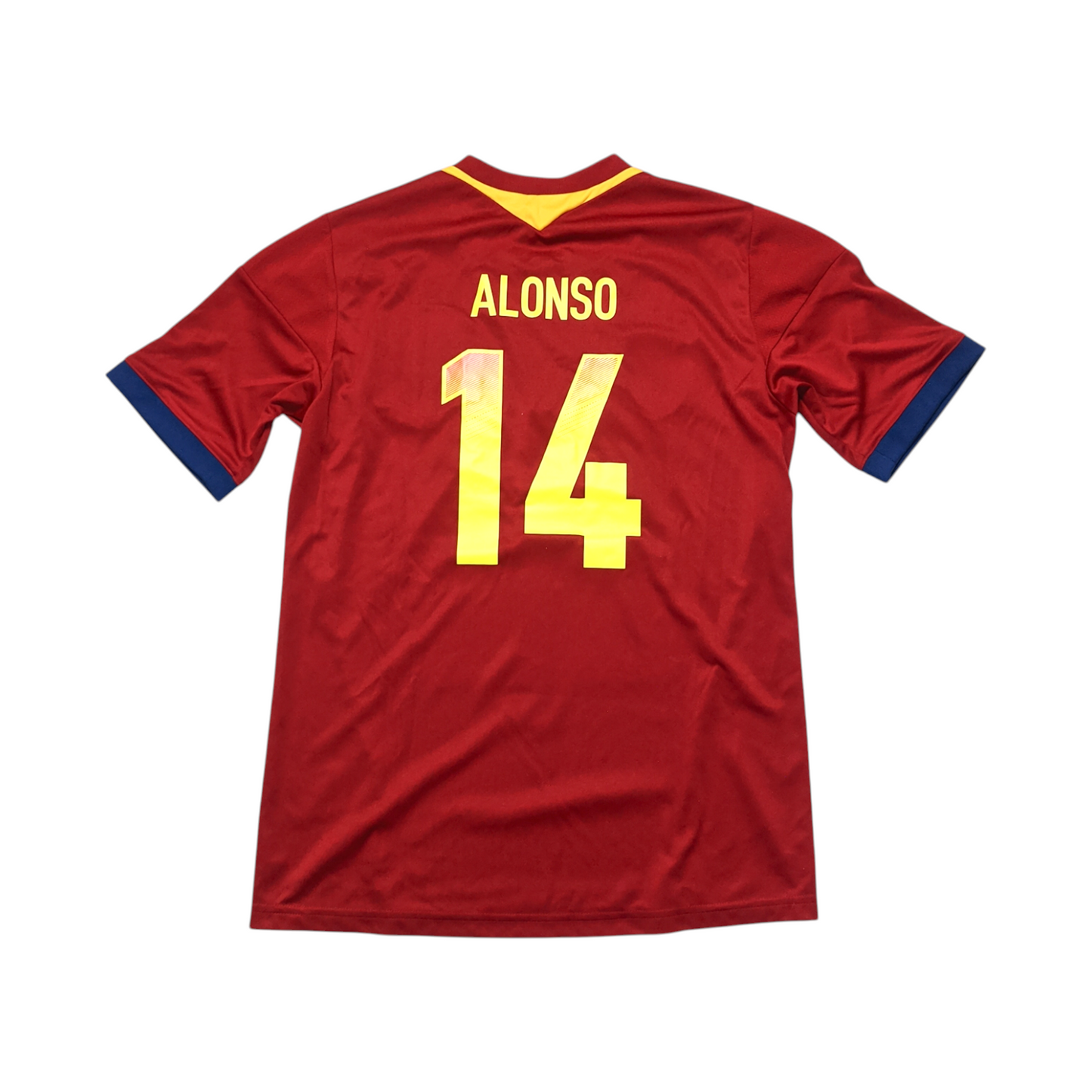 Original Spain 2012/13 Home - Alonso #14 Size L Boys