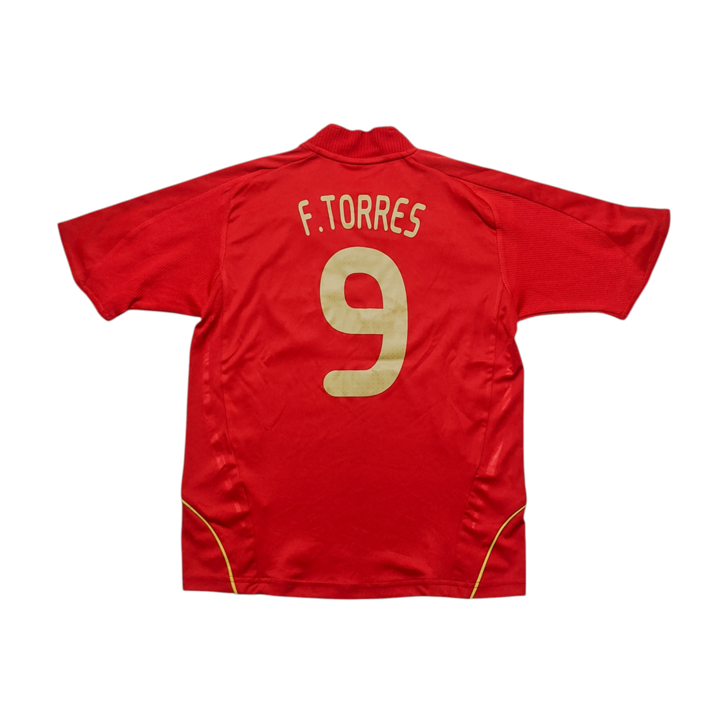 Original Spain 2007/09 Home - Torres #9 Size M Boys