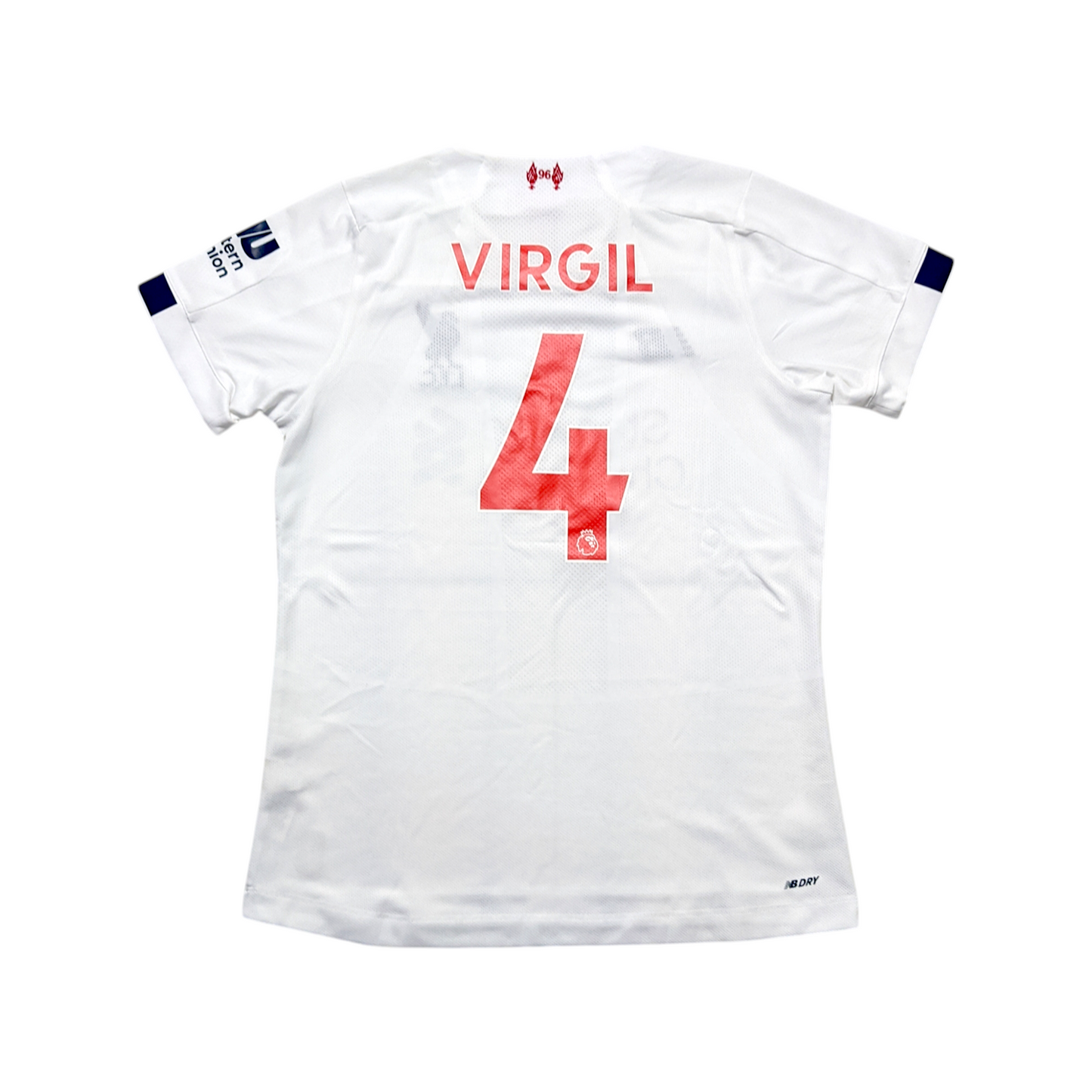 Original Liverpool 2019/20 Away - Virgil #4 Size L Boys