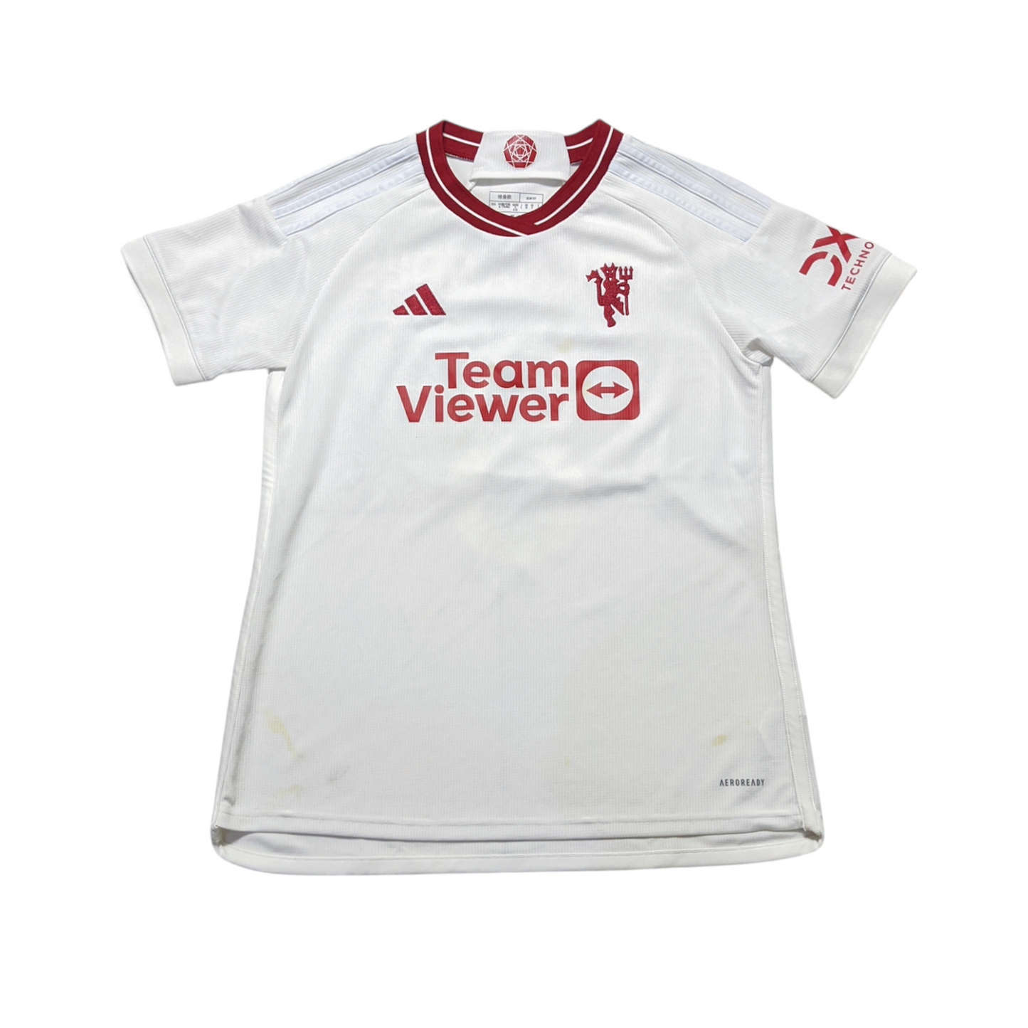 Original Manchester United 2023/24 Home - B.Fernandes #8 Size S fit L Boys