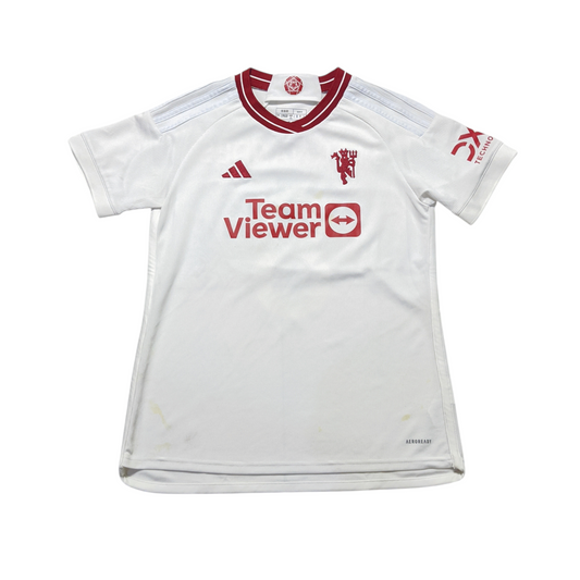 Original Manchester United 2023/24 Home - B.Fernandes #8 Size S fit L Boys
