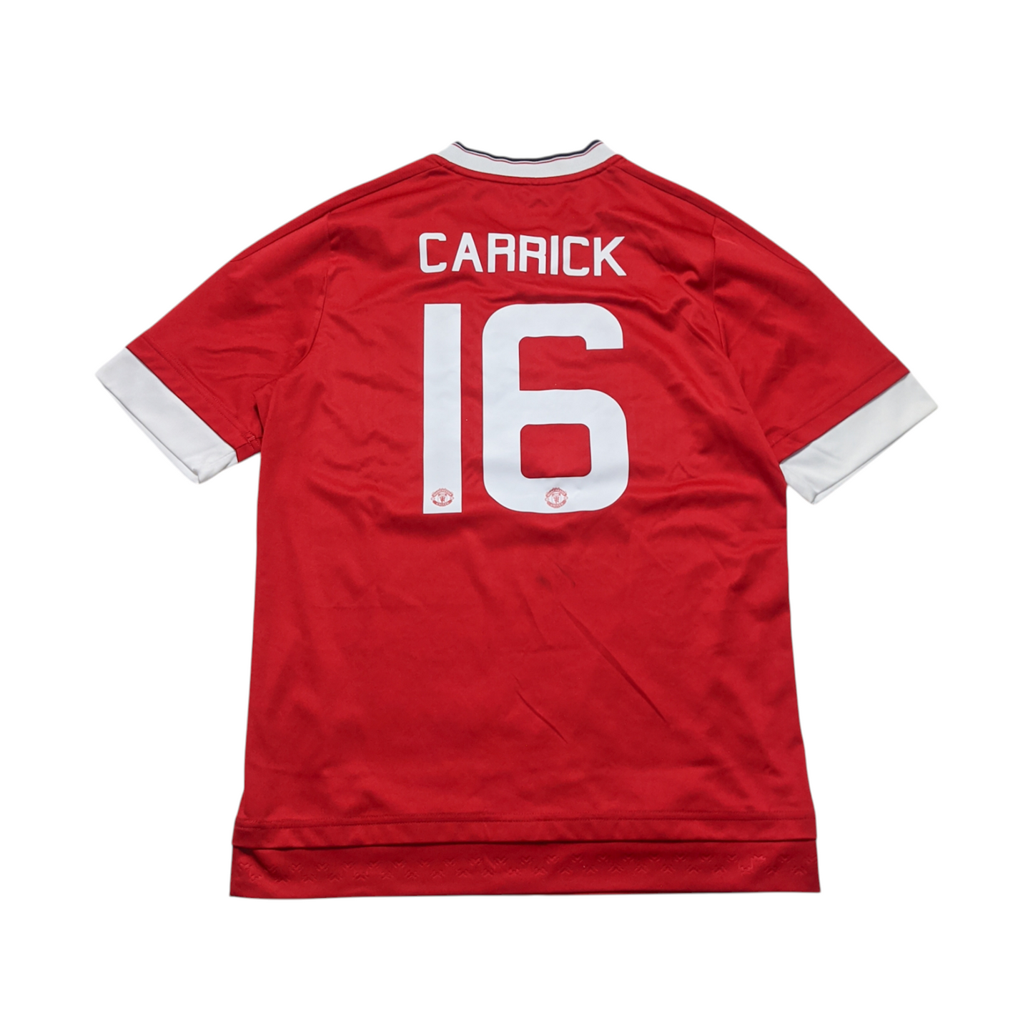Original Manchester United 2015/16 Home - Carrick #16 Size XL Boys