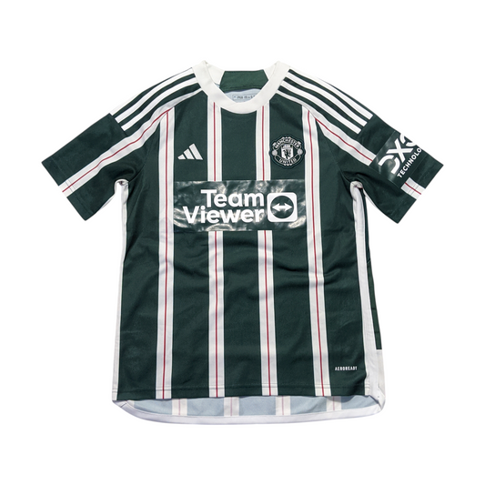Original Manchester United 2023/24 Away - Mainoo #37 Size L Boys