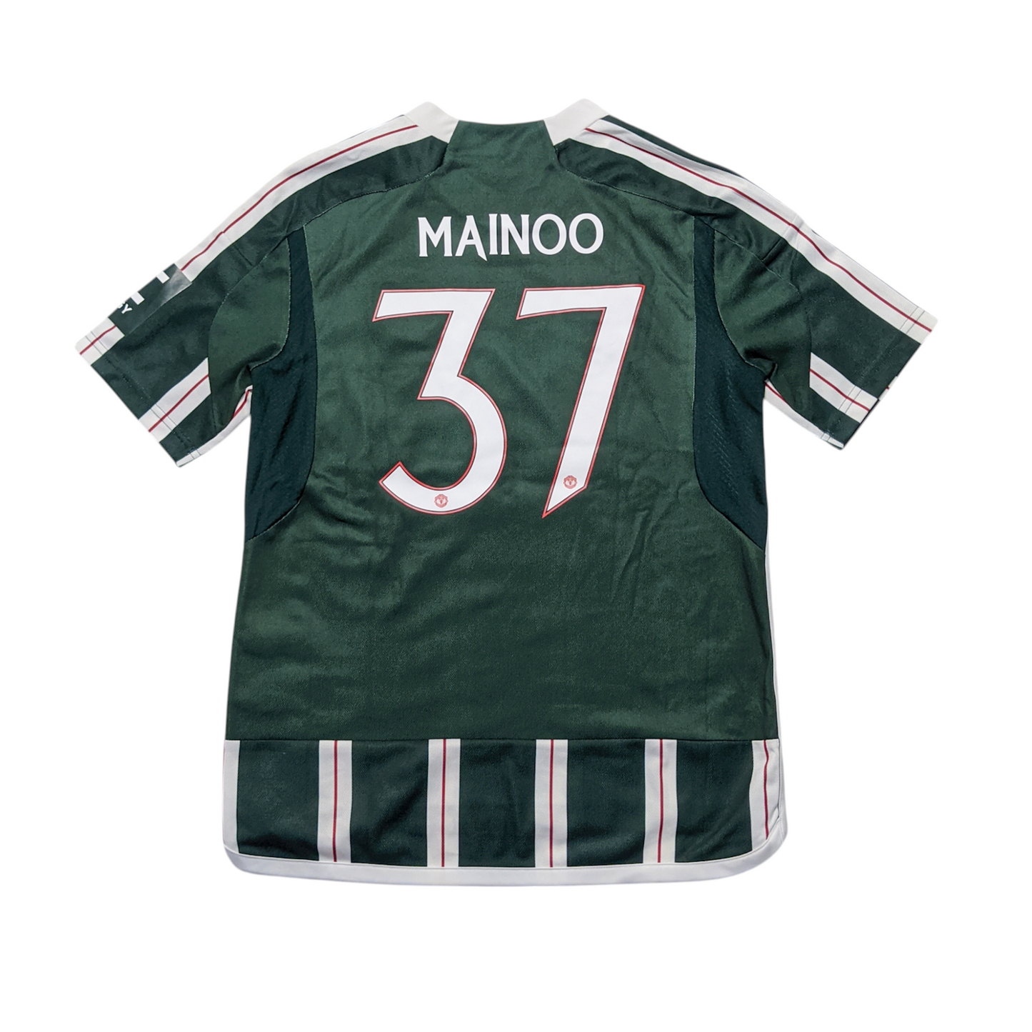 Original Manchester United 2023/24 Away - Mainoo #37 Size L Boys