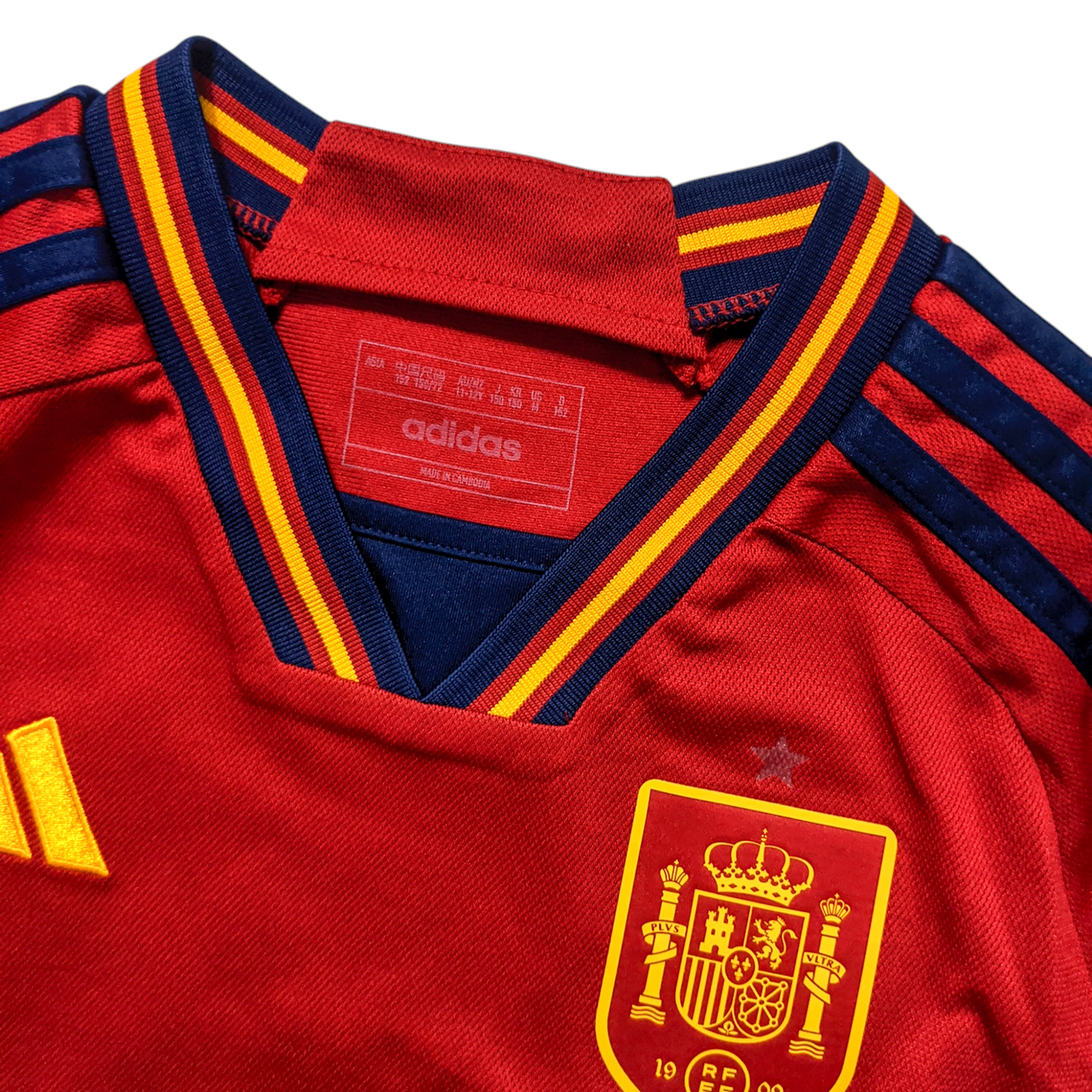 Original Spain 2022/23 Home - Lamine Yamal #19 Size M Boys