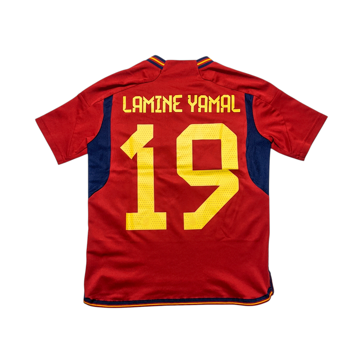 Original Spain 2022/23 Home - Lamine Yamal #19 Size M Boys