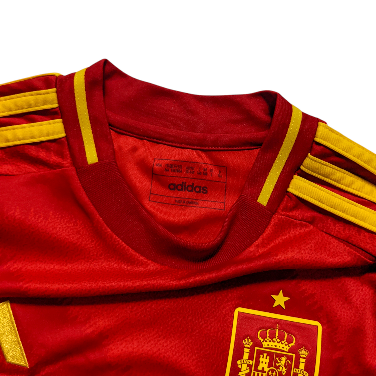 Original Spain 2024/25 Home - Lamine Yamal #19 Size L Boys