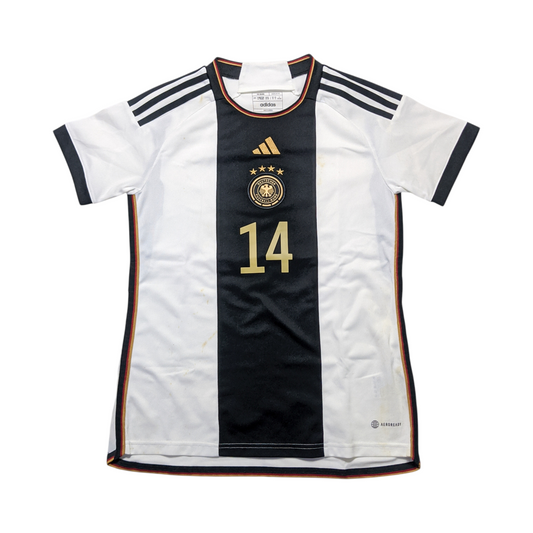 Original Germany 2022/23 Home - Musiala #14 Size L Boys