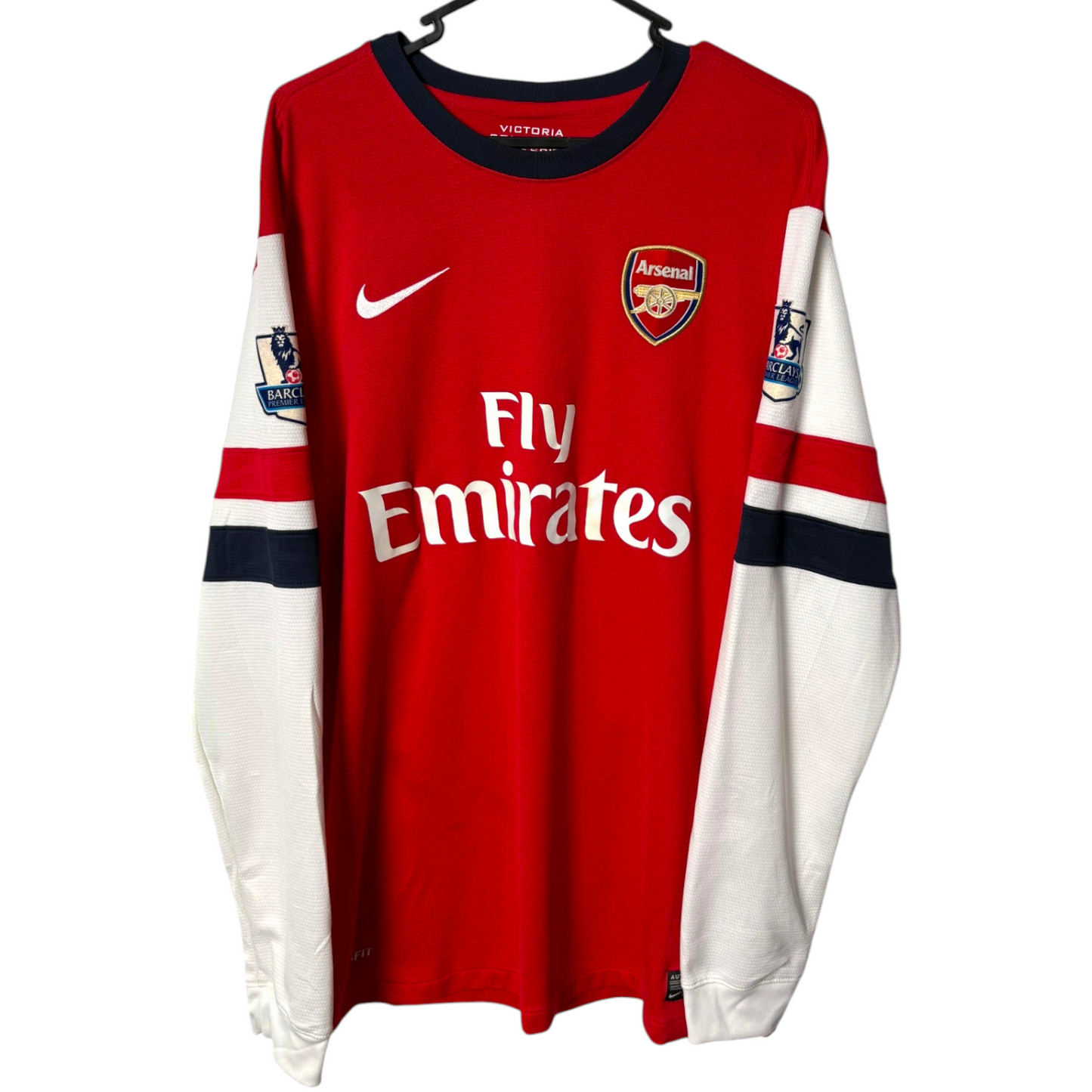 Original Arsenal 2012/14 Home - Walcott #14 Size L (Long sleeve)