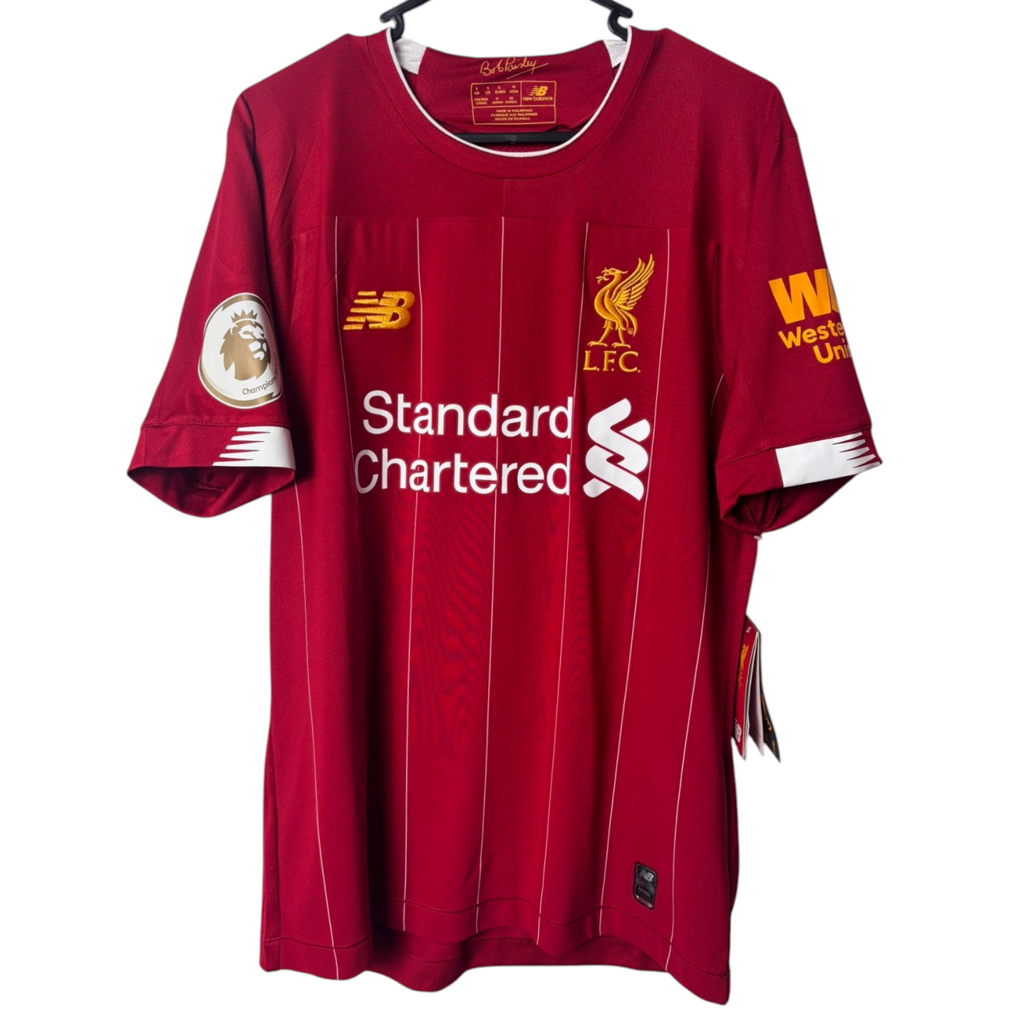 Original Liverpool 2019/20 'Champions' - Size S (Bnwt)