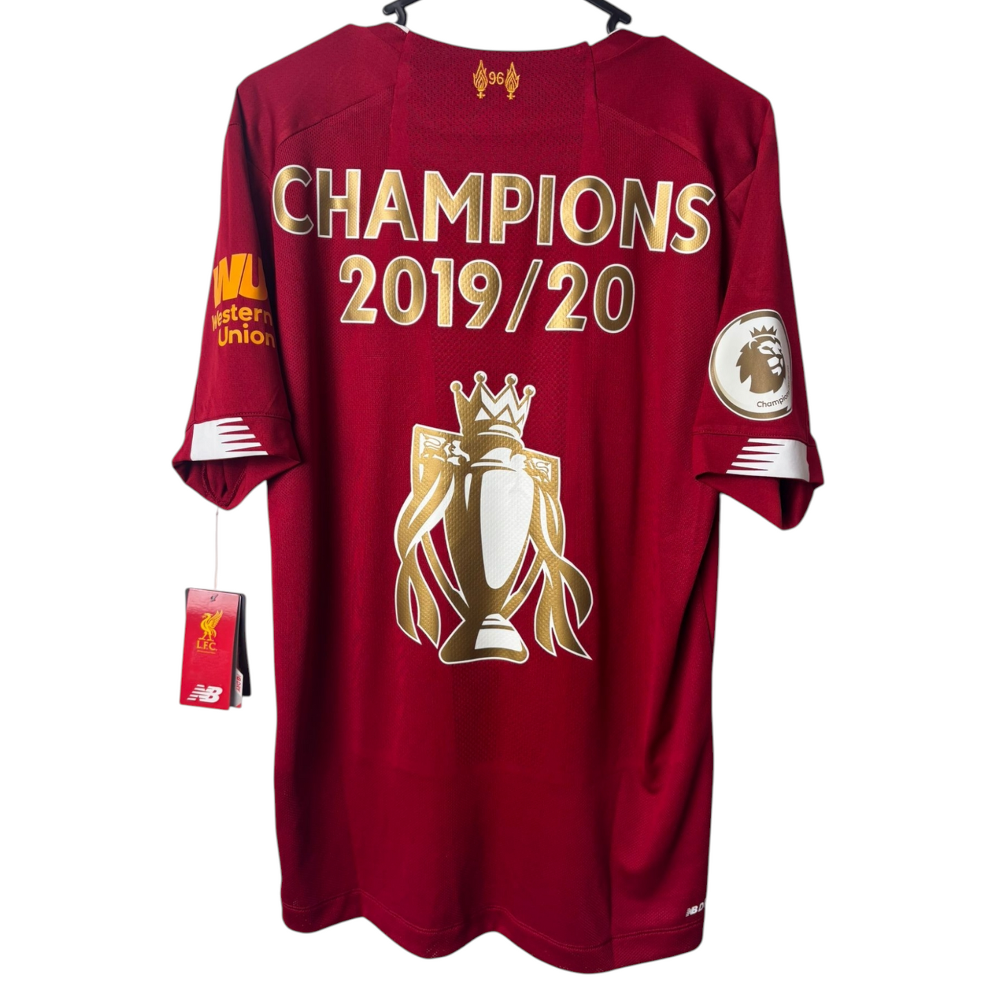 Original Liverpool 2019/20 'Champions' - Size S (Bnwt)