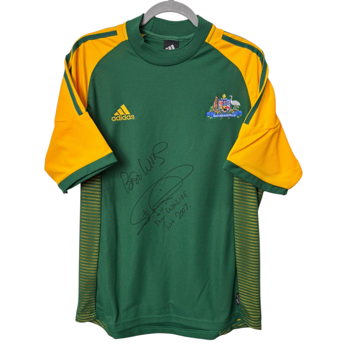 Original Australia 2002 Away - Size M (Signed by Lazaridis)