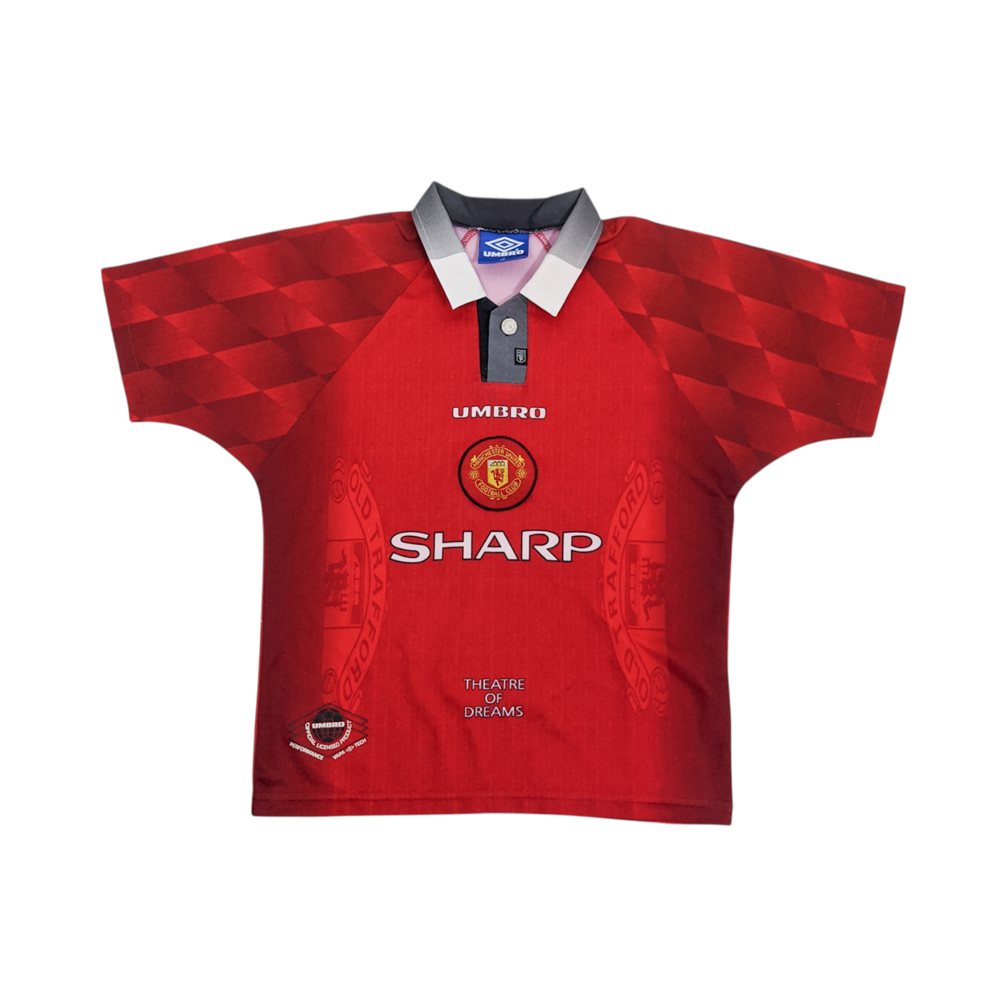 Original Manchester United 1996/98 Home - Cantona #7 Size L Boys