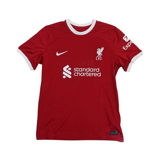 Original Liverpool 2023/24 Home - Diogo Jota #20 Size M Boys