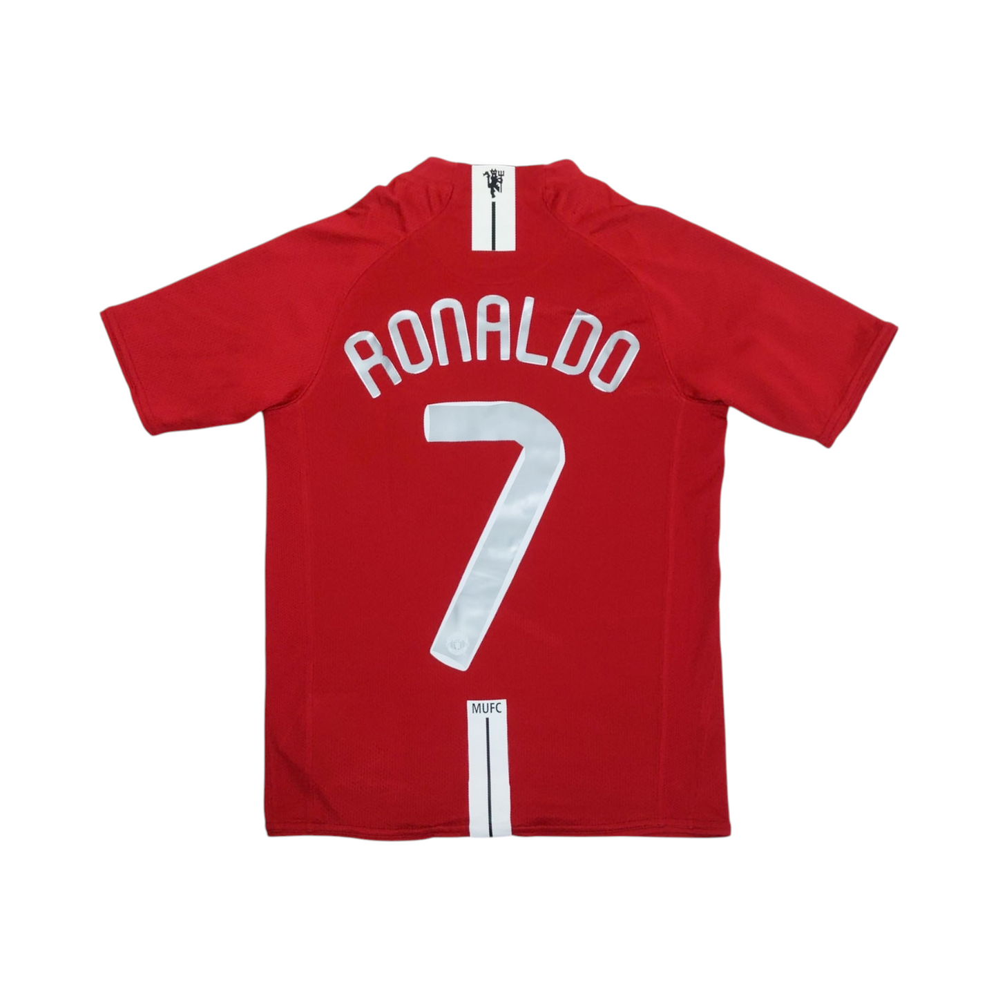 Original Manchester United 2007/08 Home - Ronaldo #7 Size L Boys
