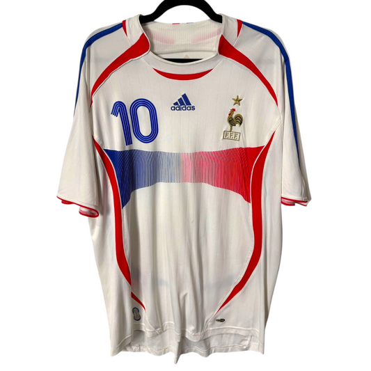 Original France 2006 Away - Zidane #10 Size XL