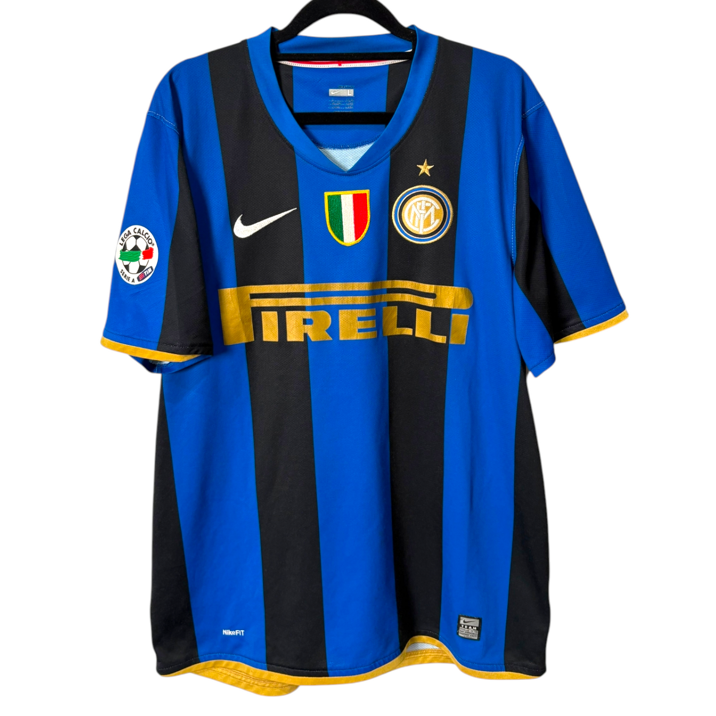 Original Inter Milan 2008/09 Home - J.Zanetti Size L
