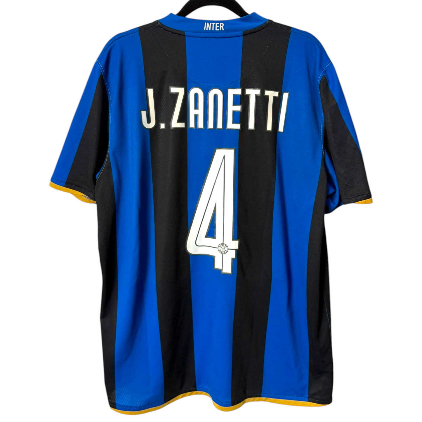 Original Inter Milan 2008/09 Home - J.Zanetti Size L