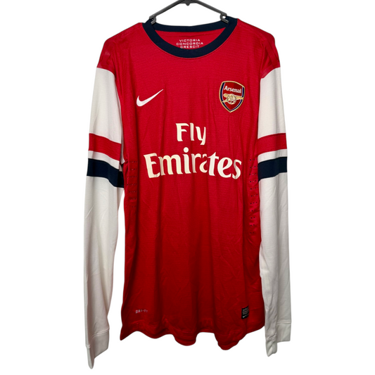 Original Arsenal 2012/14 Home - Ramsey #16 Size fit M (Player Issue) (Long Sleeve)