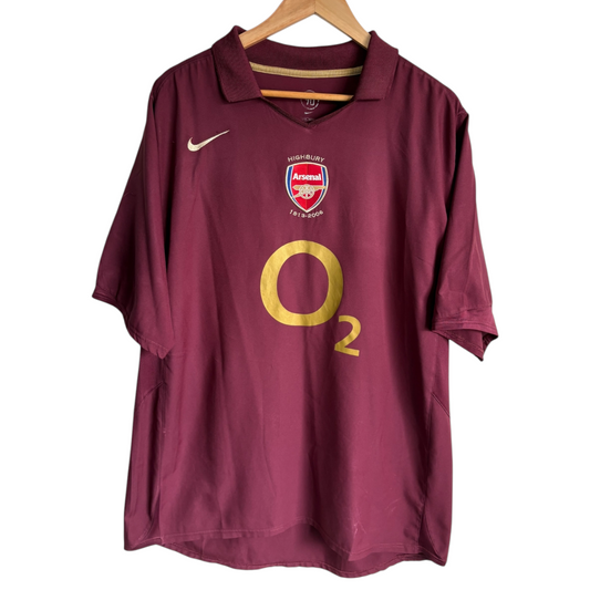Original Arsenal 2005/06 Home - Size XL