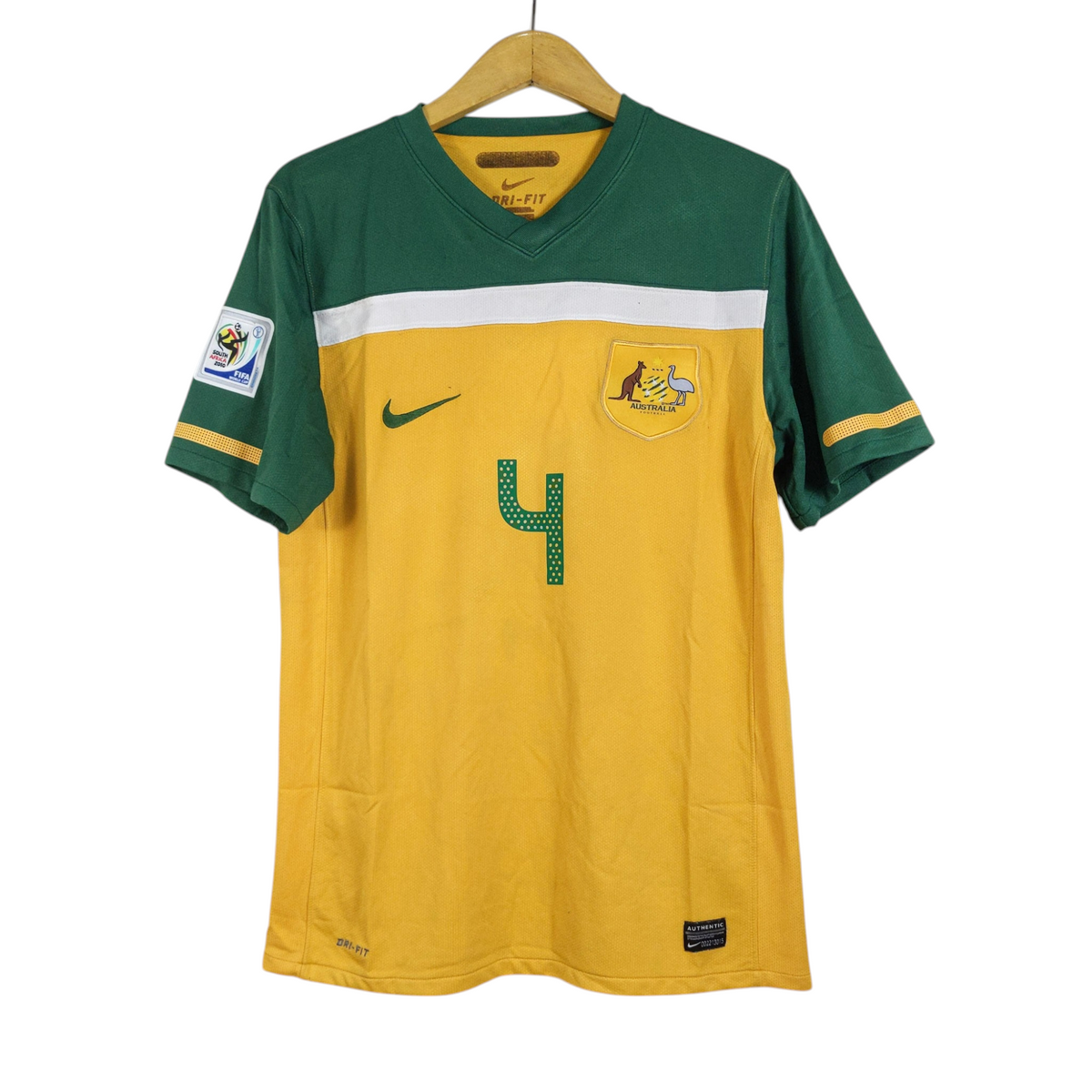 Original Australia 2010/11 Home - Cahill #4 Size M