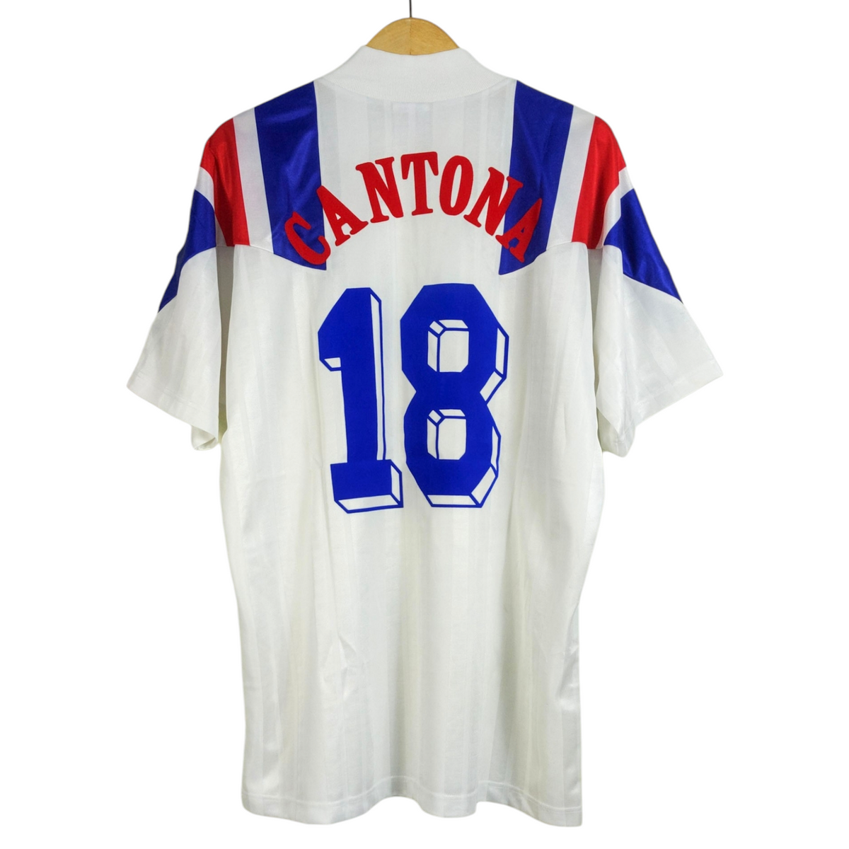 Original France 1992/94 Away - Cantona #18 Size L fit XL