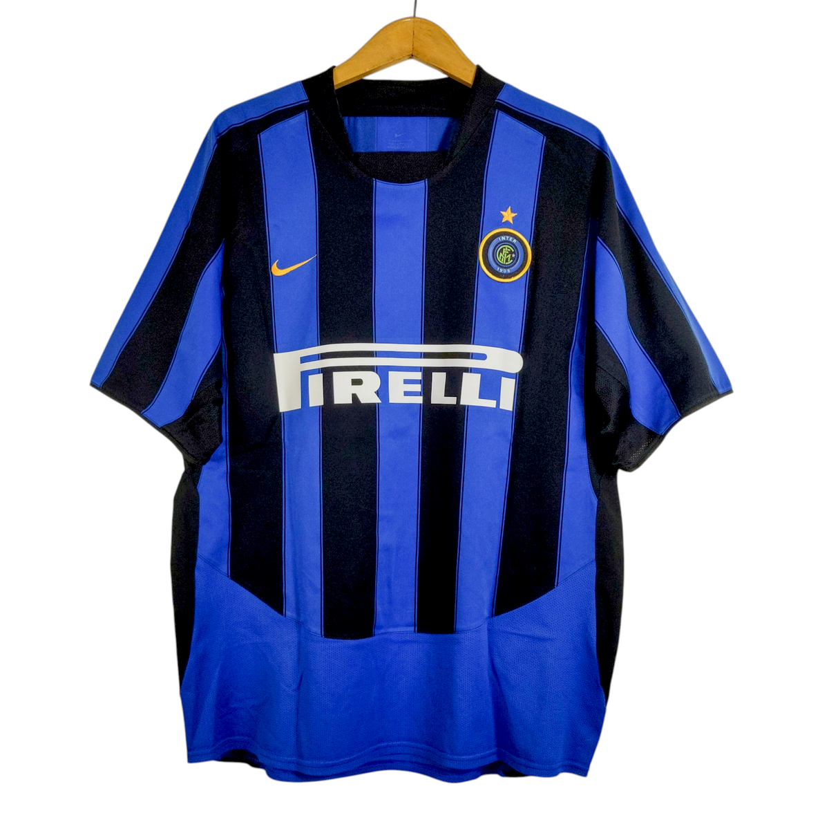 Original Inter Milan 2003/04 Home - Adriano #10 Size L