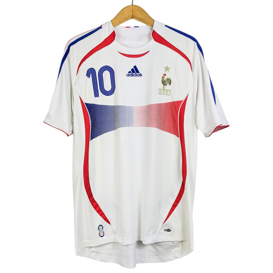 Original France 2006 Away - Zidane #10 Size L
