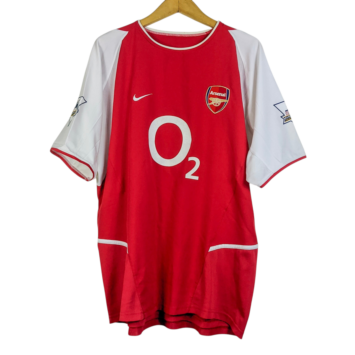 Original Arsenal 2002/04 Home - Henry #14 Size fit XL