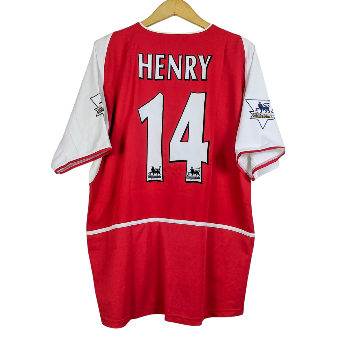 Original Arsenal 2002/04 Home - Henry #14 Size fit XL