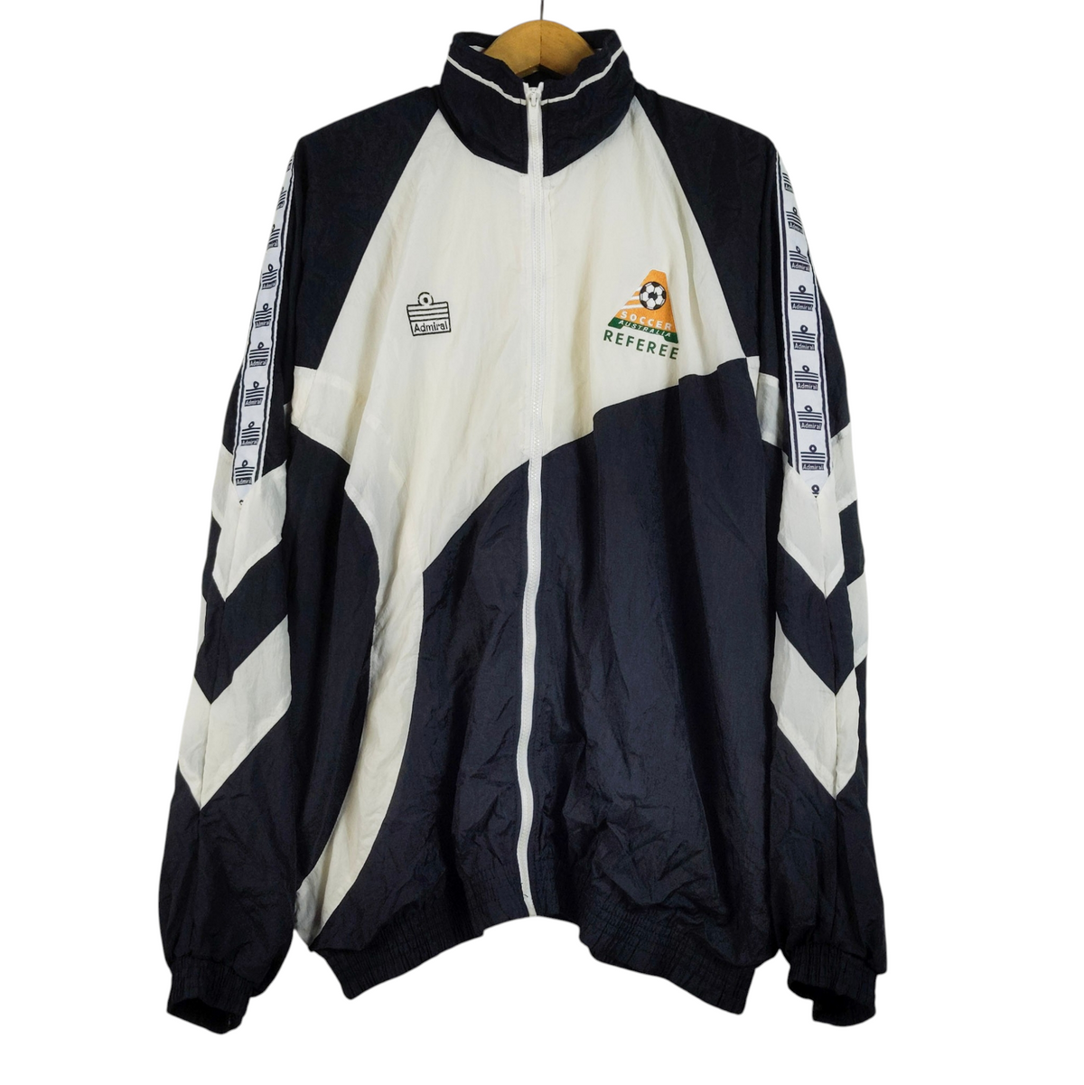 Original Australia Soccer Referee 1990s Track Jacket - Size XL